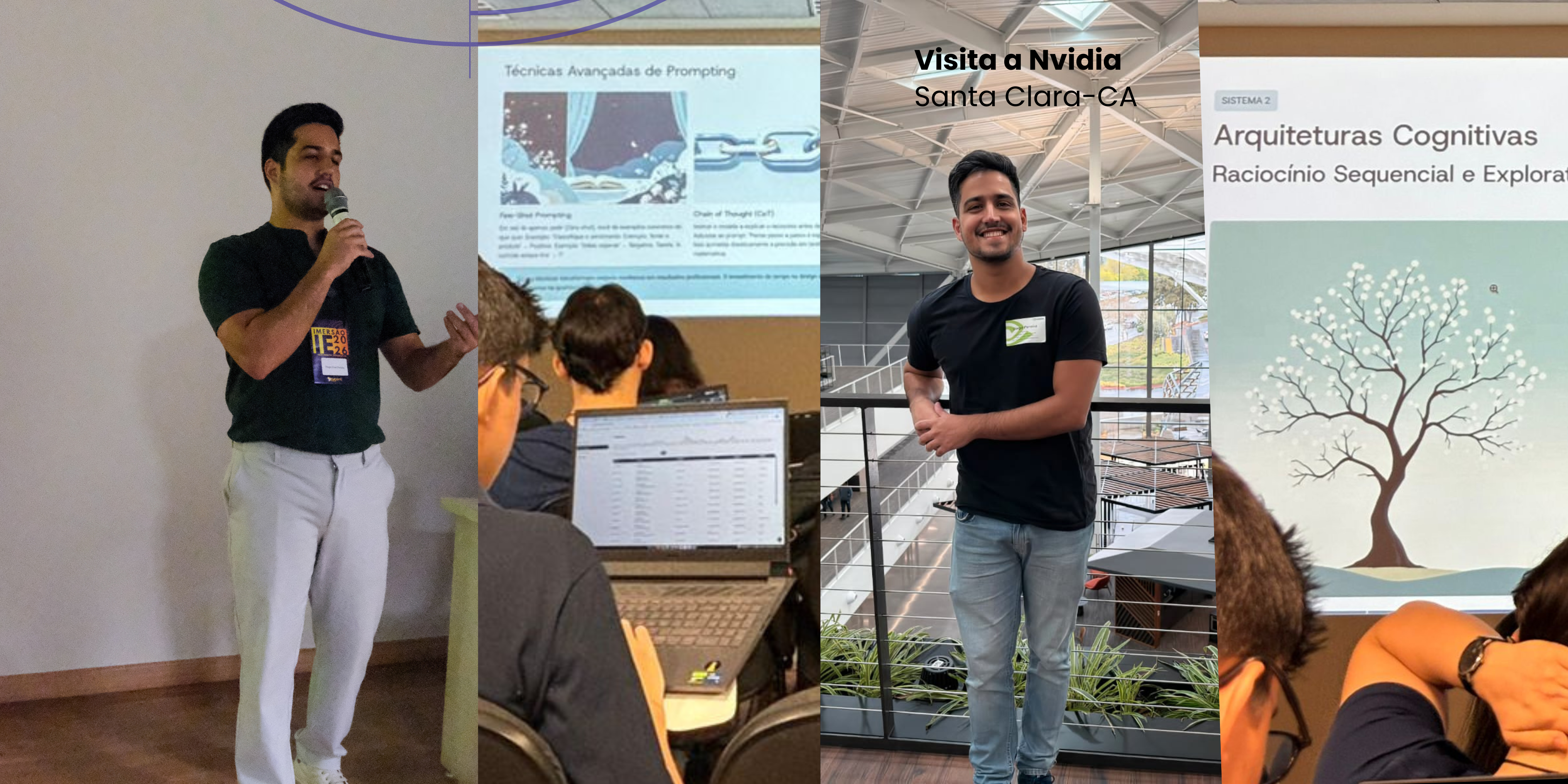 Diego Dias Pereira apresentando